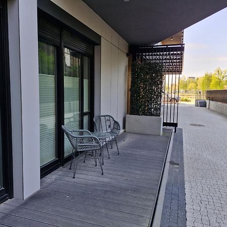 Riverside Apartments Nadmotlawie - Gym & Sauna, Free Parking Danzica Esterno foto