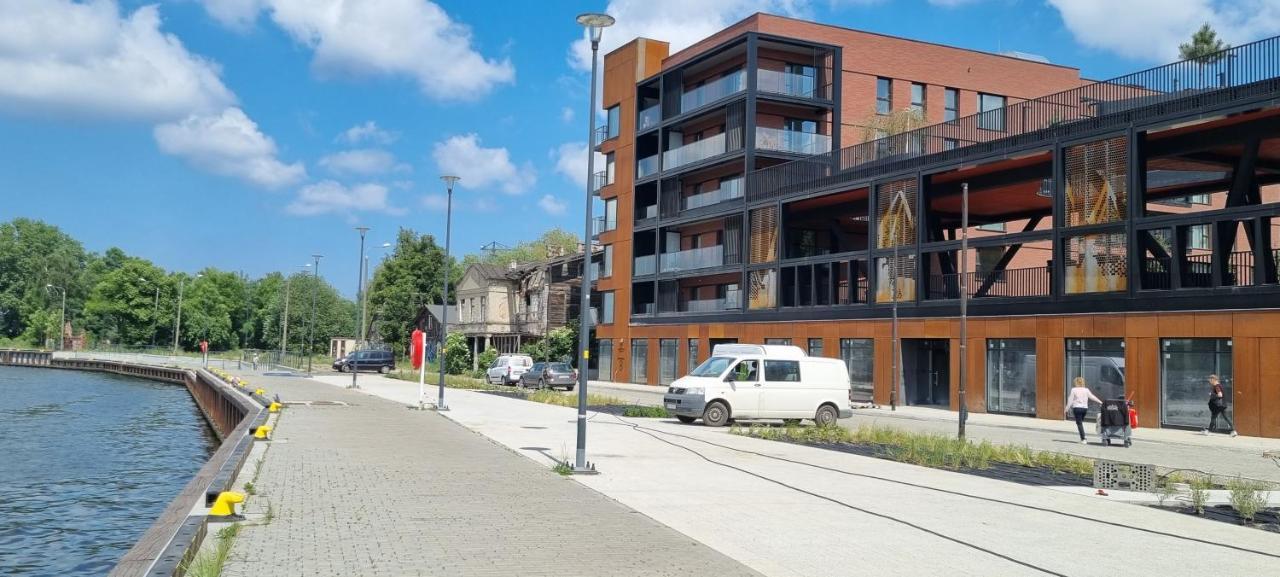 Riverside Apartments Nadmotlawie - Gym & Sauna, Free Parking Danzica Esterno foto